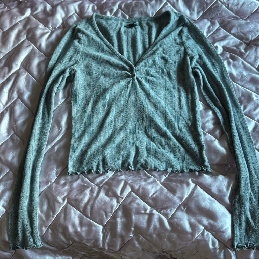 Wild Fable gray Long Sleeve Top